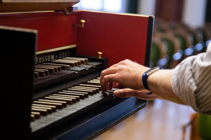 Kristian Nyquist harpsichord master class at the Liszt Academy