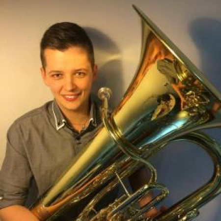 Gergely Lukács won first prize at the Bucharest Brass Competition