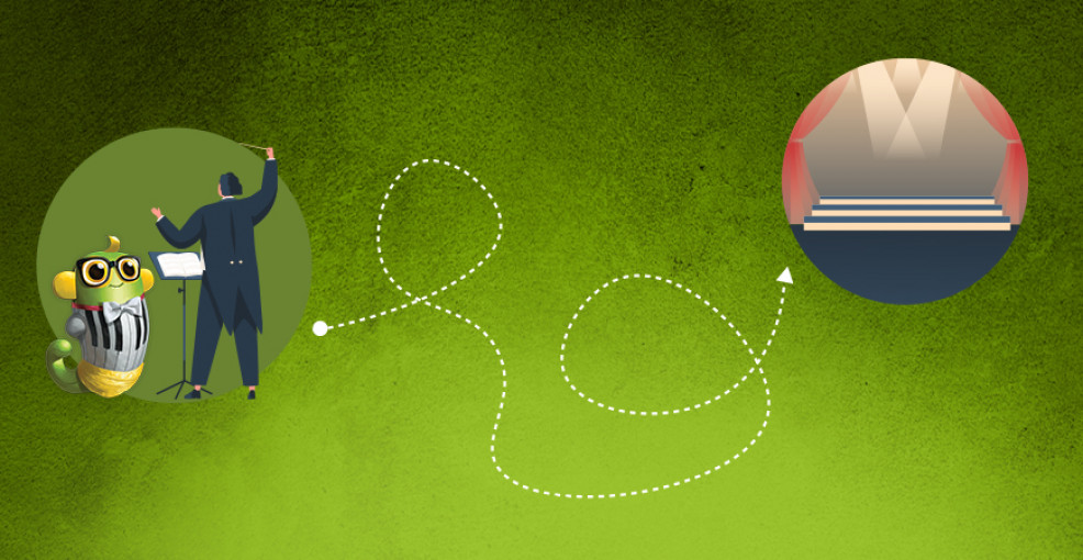 Zenekart a színpadra