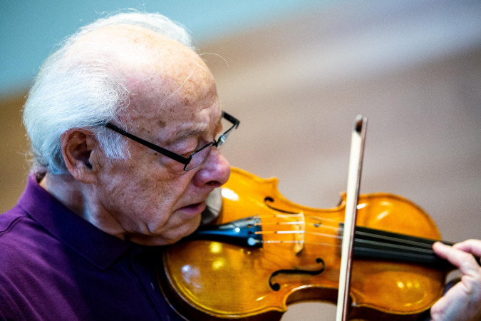 Chamber music master class by György Pauk