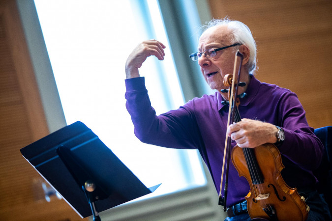 György Pauk Chamber Music Master Class at the Liszt Academy